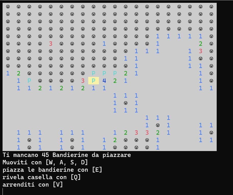 Mine Sweeper for Command Prompt screenshot 3
