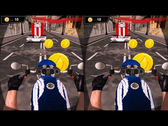 VR Crazy Traffic Bike Racer screenshot 4