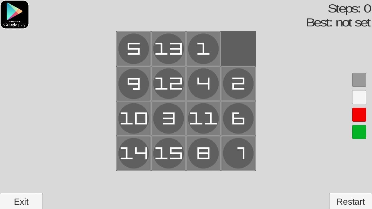 Game of 15 screenshot 3