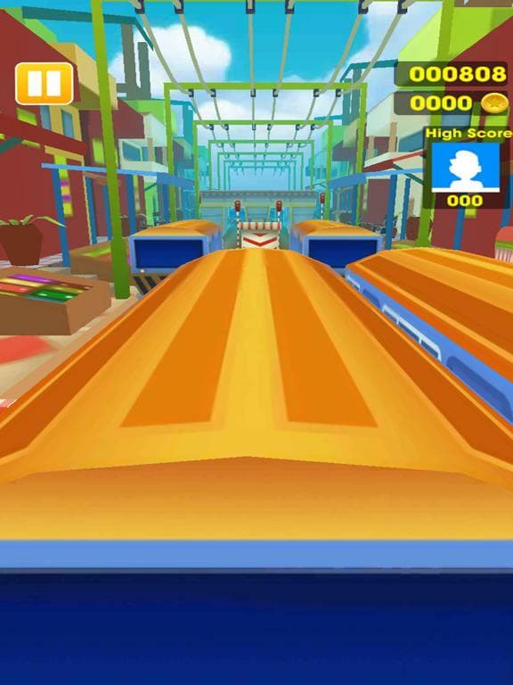 3D Railway Run Surfers Adventure Game screenshot 3