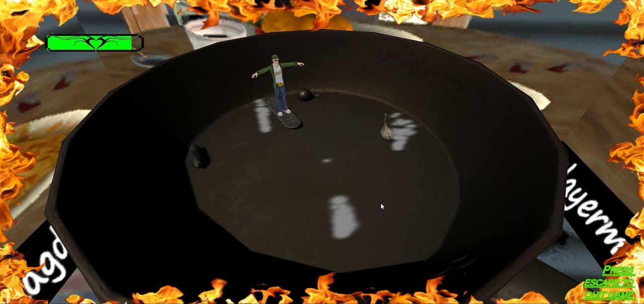 Tony Hawk Cooking Mama (Prototype)