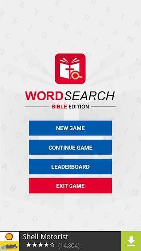 Bible Word Search Puzzle Game screenshot 2