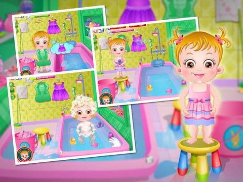 Baby Hazel Bathroom Hygiene