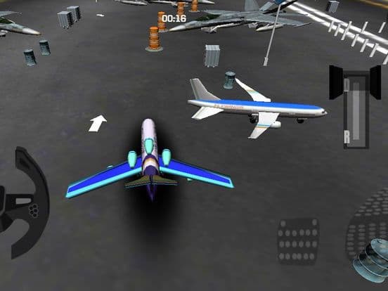 Airplane Flight Pilot Parking Mania Plane on Runway Race Simulator screenshot 4