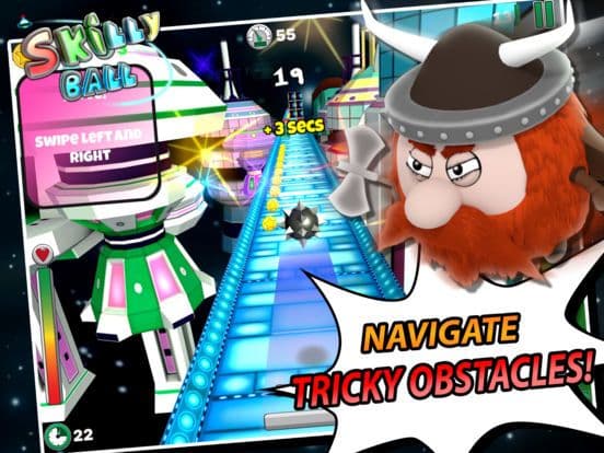 Skilly Ball - Endless Runner Roller screenshot 4