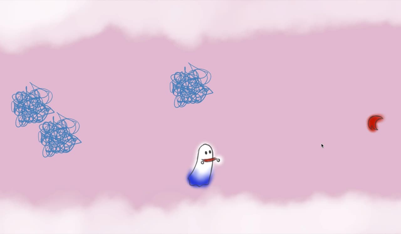 oh to be a ghost bringing a scarf to my beloved