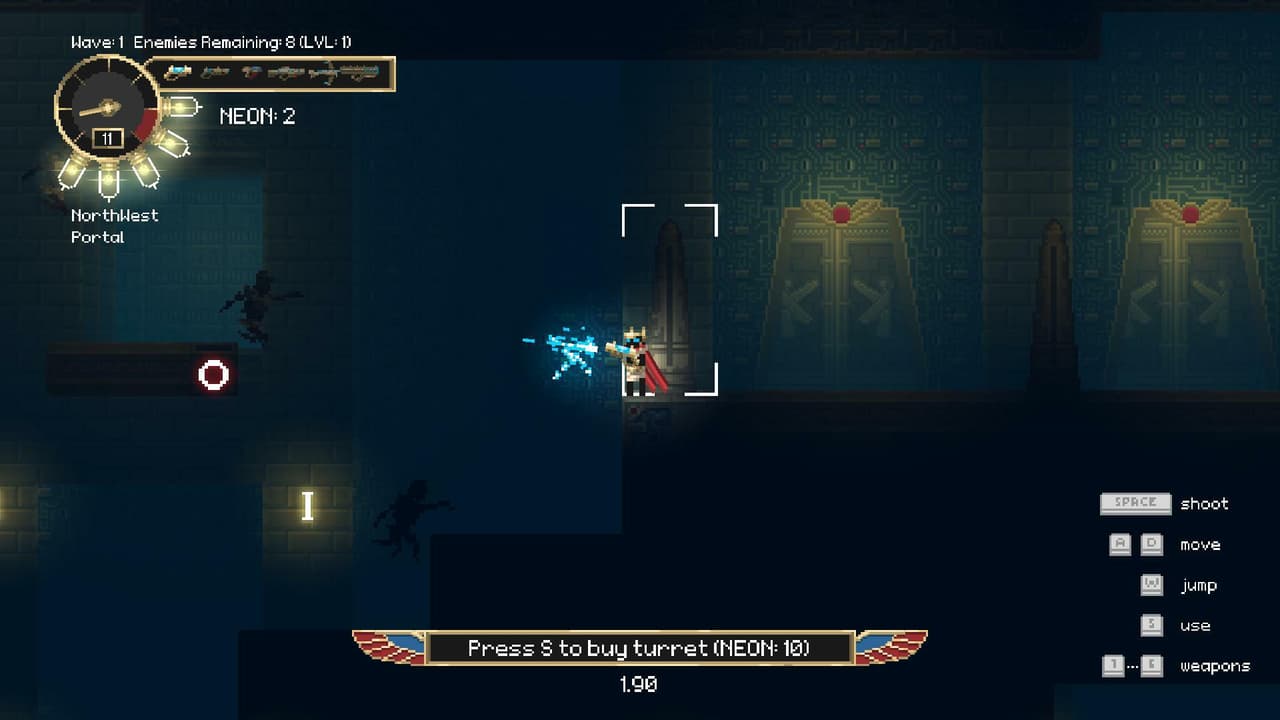 Tomb of AnuBI0S (itch) screenshot 2