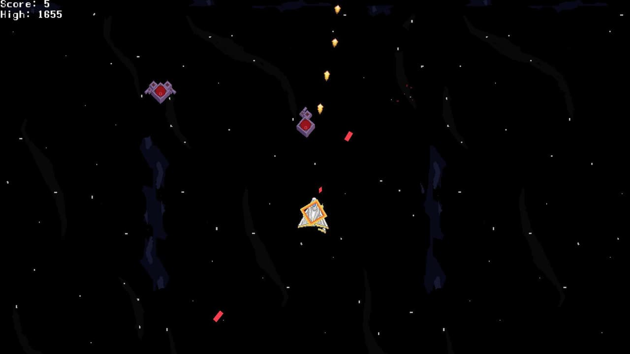 2D Space Spiders Shooter screenshot 2