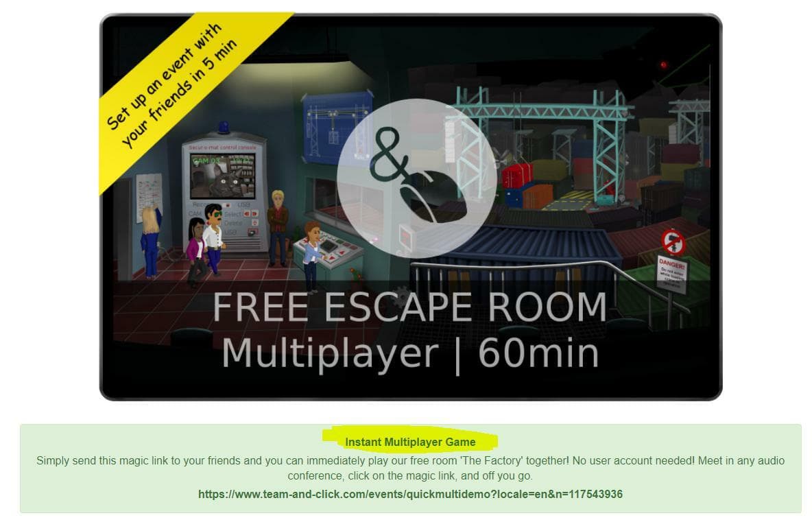 The Factory (on team-and-click.com) screenshot 4