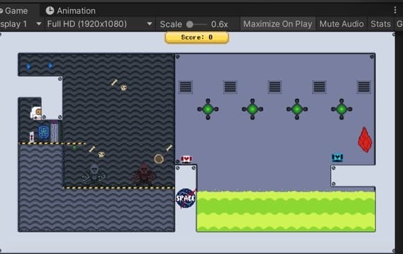 2D Platformer Tutorial screenshot 2
