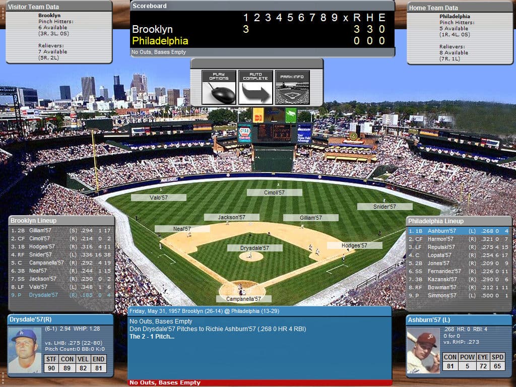 PureSim Baseball 2007 screenshot 3