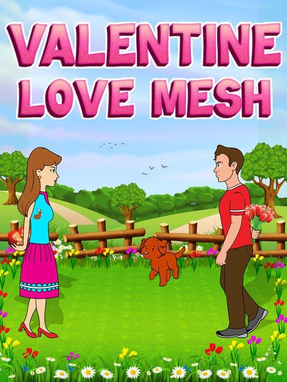 Valentine Love Mesh Free screenshot 2