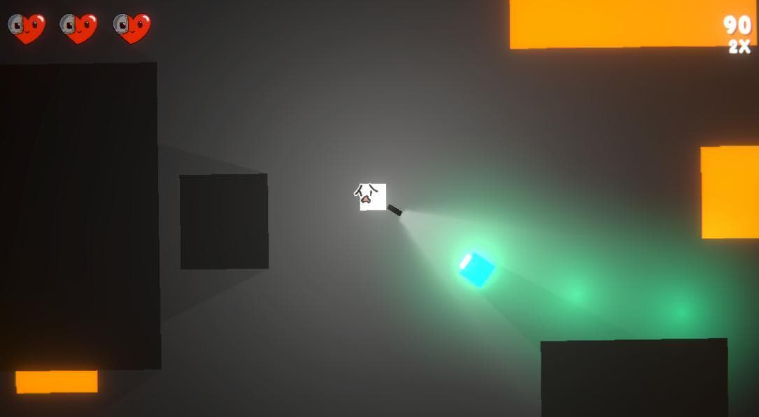Cubey the Horrified Ai, and I screenshot 2