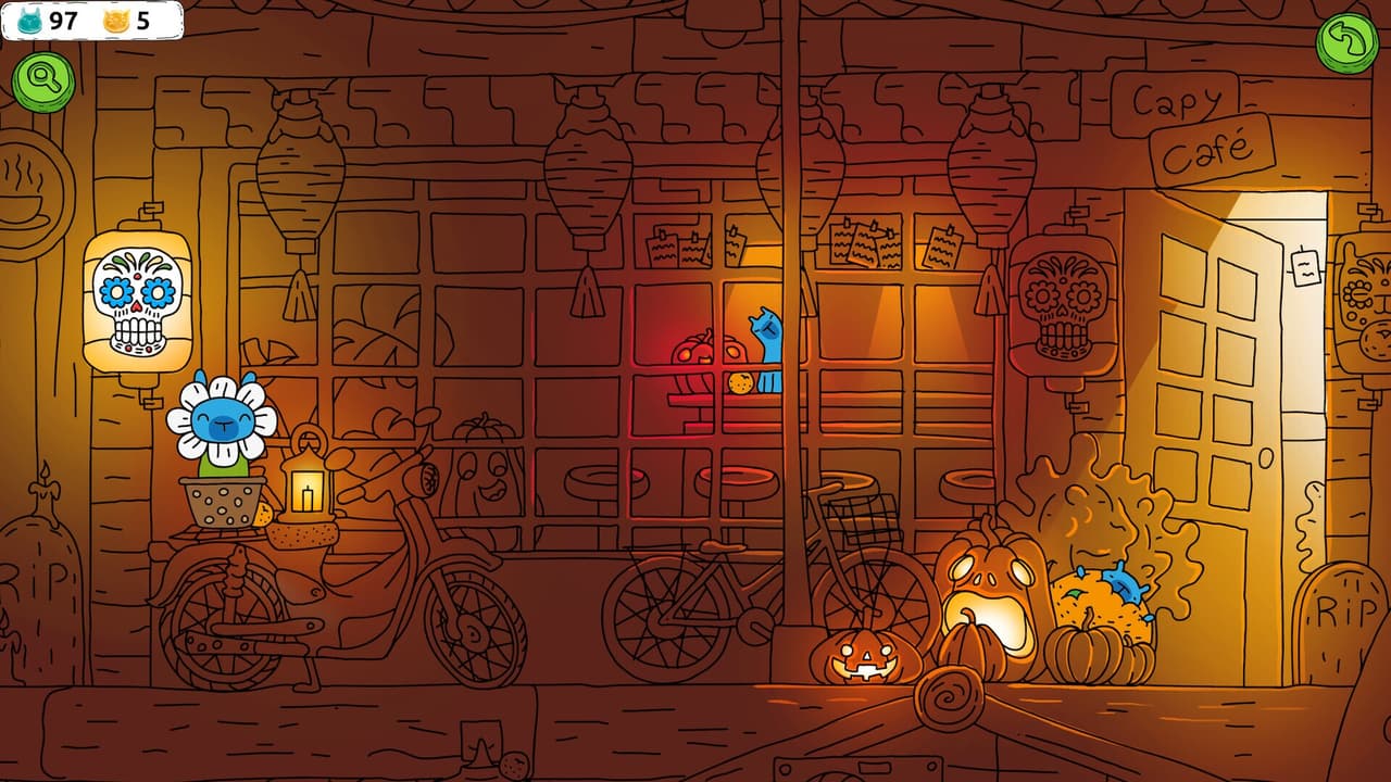 Hidden Capybaras with Orange and Pumpkins: Spooky Halloween Edition screenshot 4