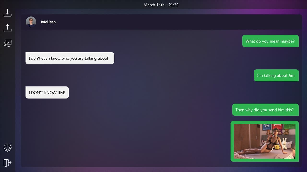 Dirty Texts - Melissas Secret screenshot 4