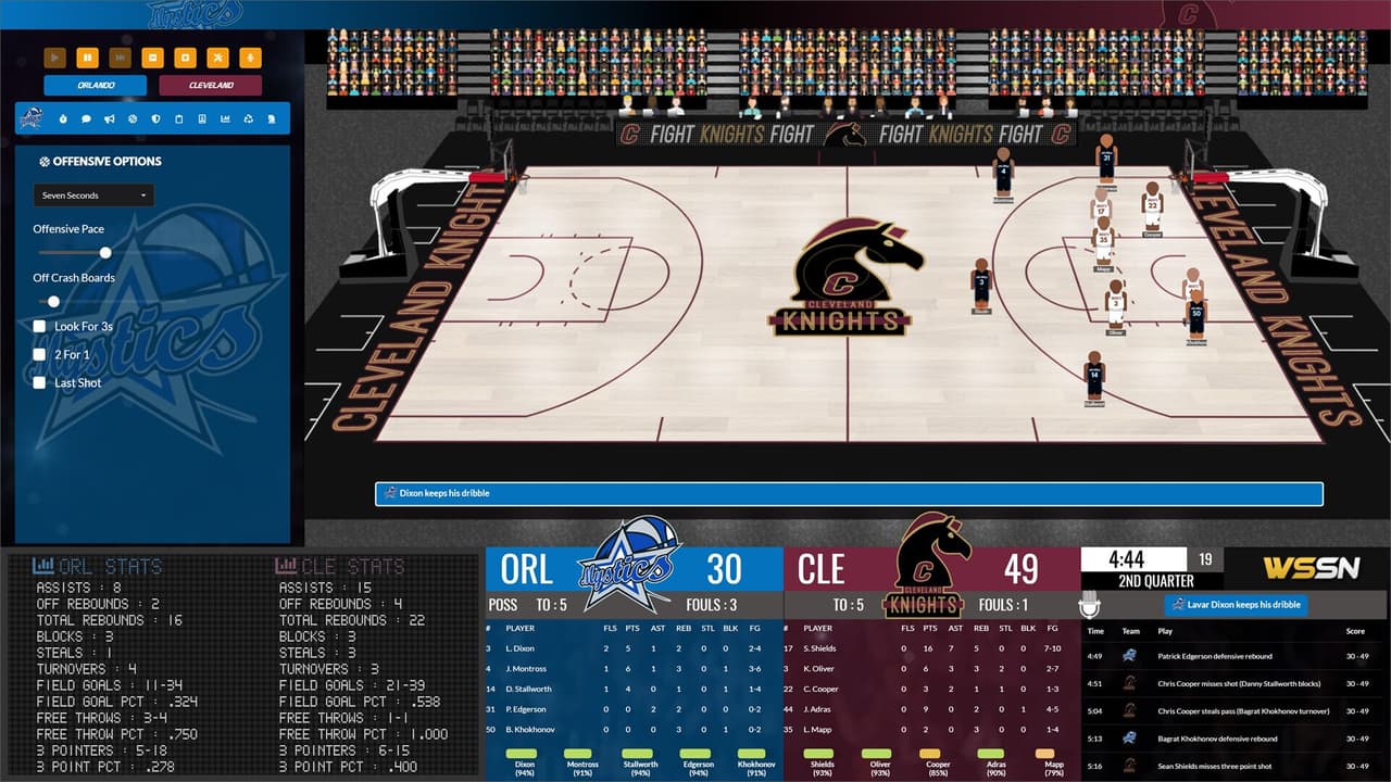 Draft Day Sports: Pro Basketball 2023 screenshot 2