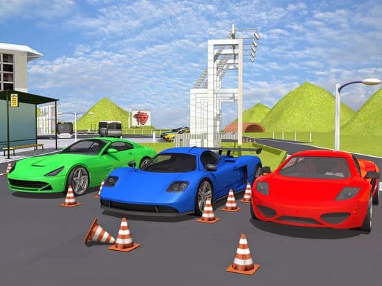 Real Racing car n ridicules Parking challenges screenshot 5