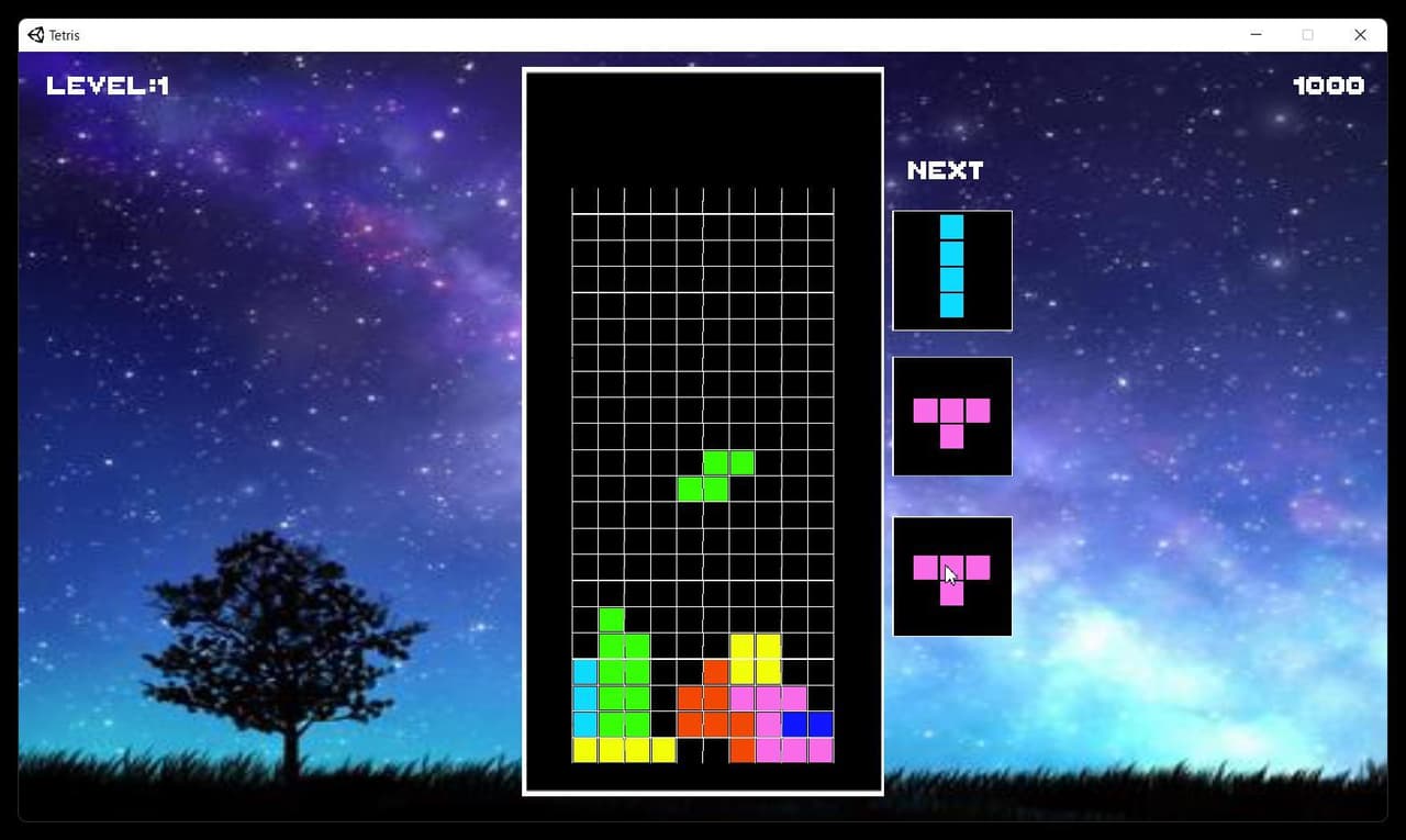 Simple Tetris (Sakataru) screenshot 4