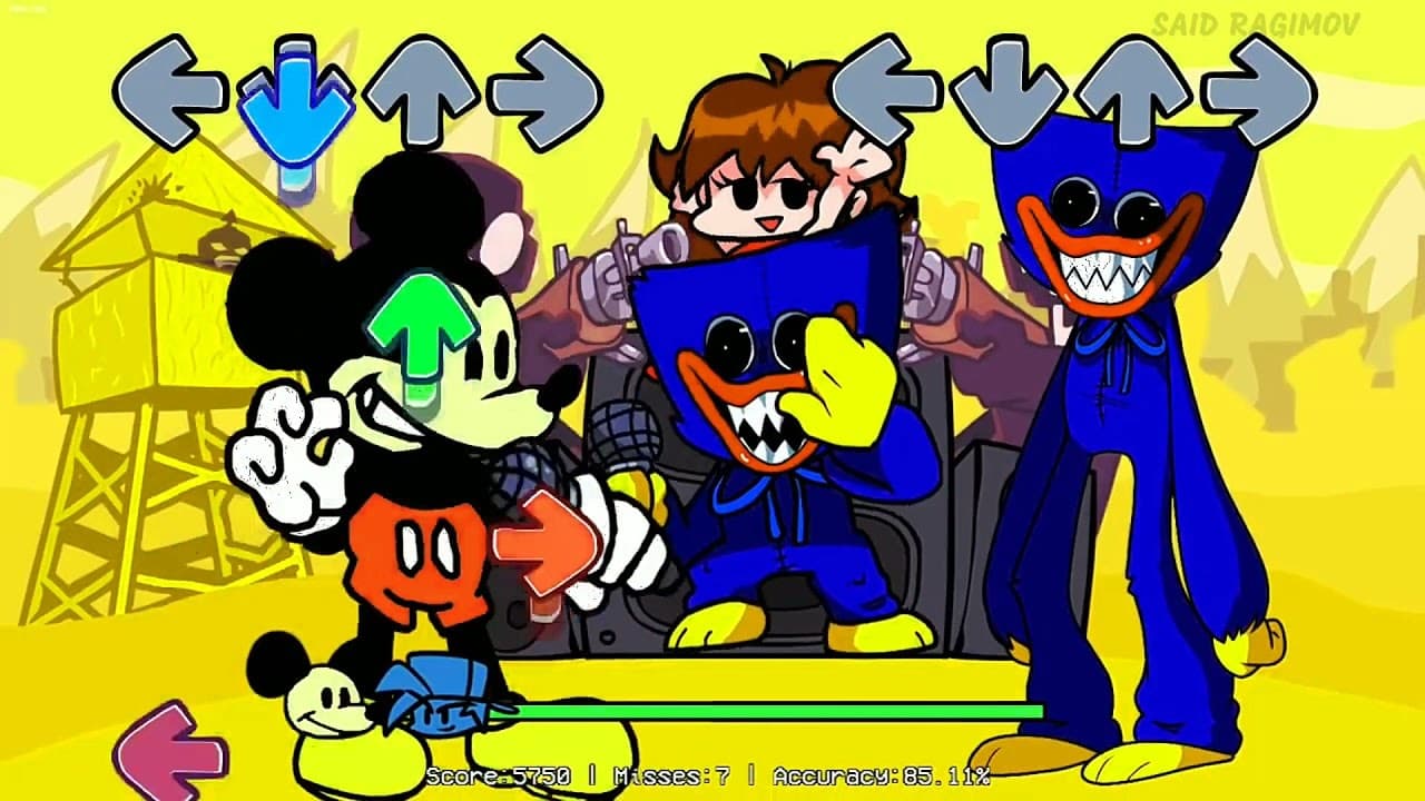 Mickey Mouse sings ugh Friday Night Funkin mods