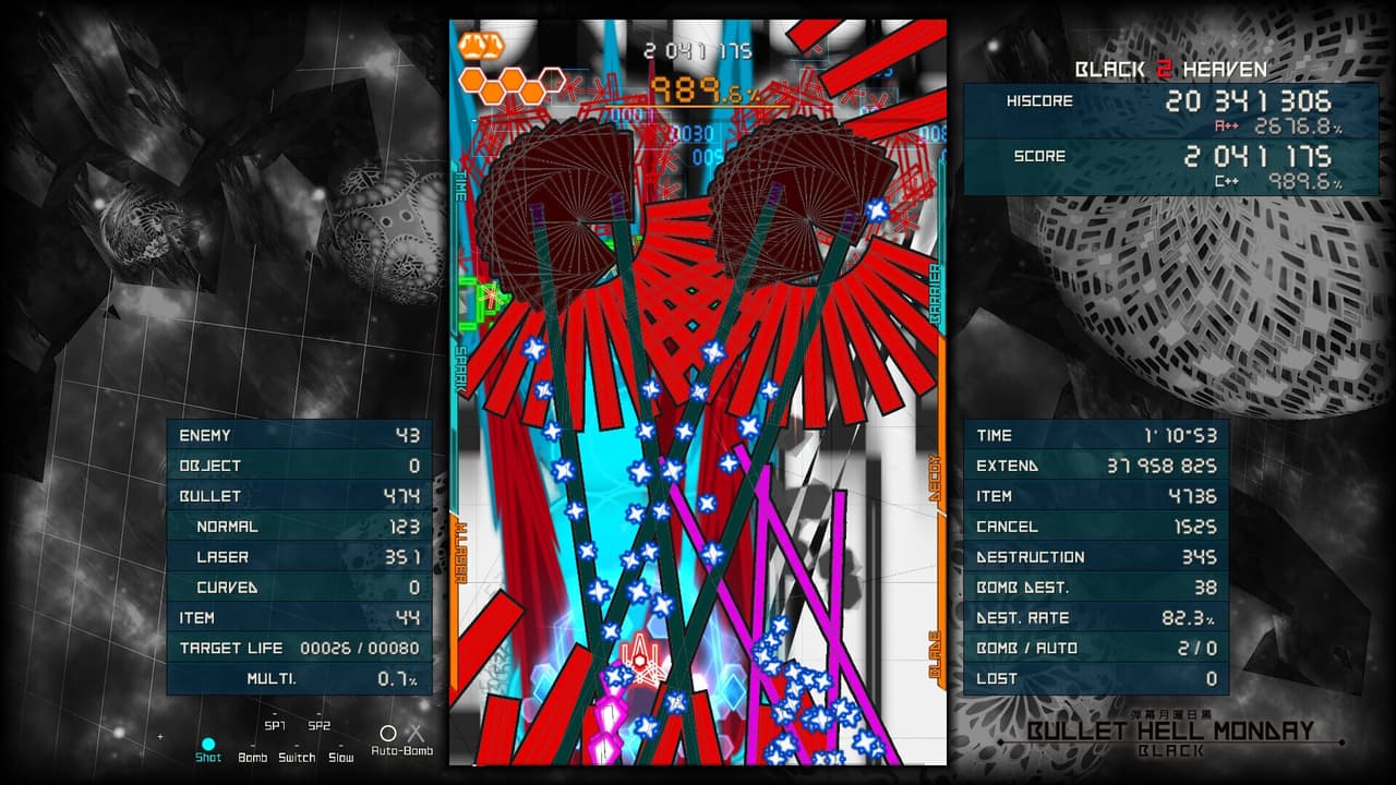 Bullet Hell Monday: Black screenshot 4