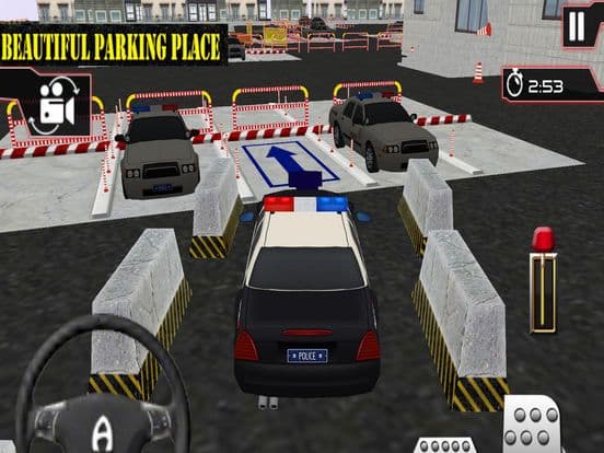 Parking Police Car Adventure screenshot 3