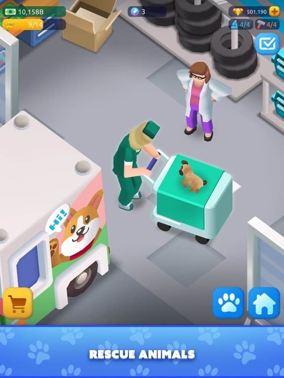 Pet Rescue Empire Tycoon—Game screenshot 5