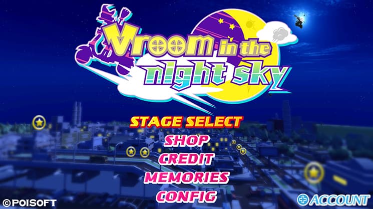 Vroom in the Night Sky screenshot 2
