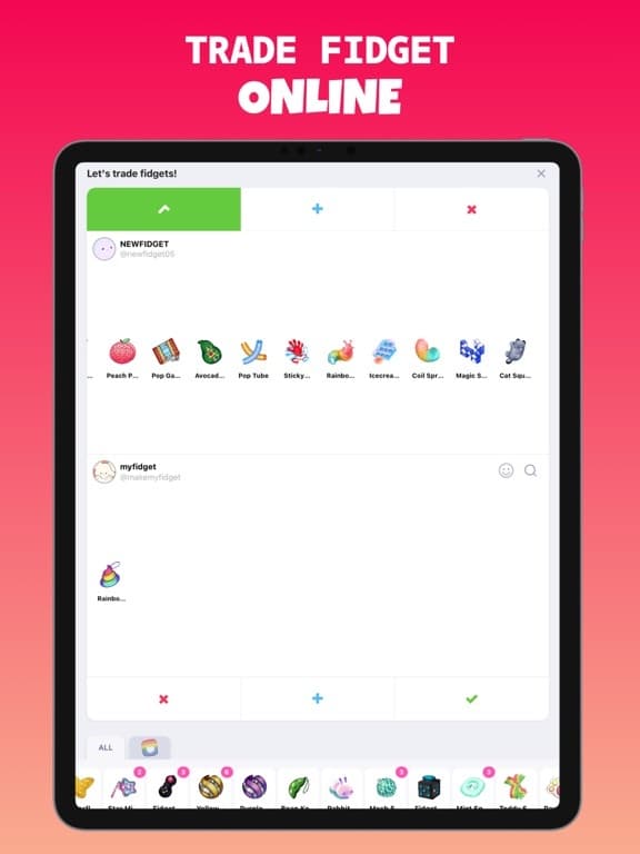 Fidget Town - Fidget trading screenshot 2