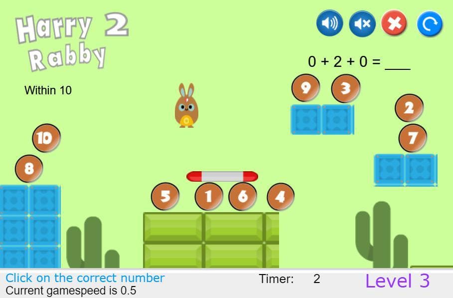 HarryRabby Elementary Math - Adding Three Numbers FREE Edition screenshot 4