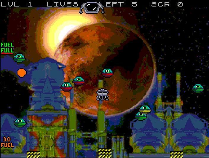 Rescue on Theflion (ZX Spectrum Next) screenshot 3