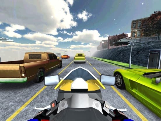 3D FPV Motorcycle Racing PRO - Full eXtrem Version screenshot 5