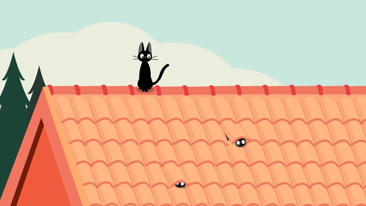 Cat on the Roof
