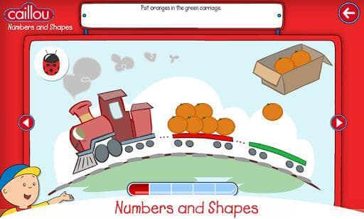 Caillou learning for kids screenshot 3
