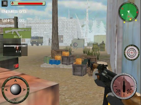 Frontline Army Base - Sniper Fury screenshot 2