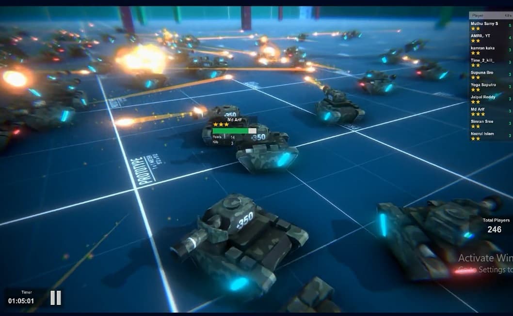 The Tank Battle
