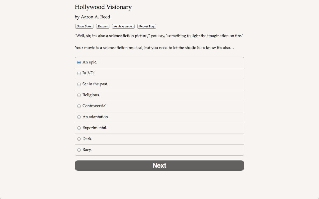 Hollywood Visionary screenshot 2