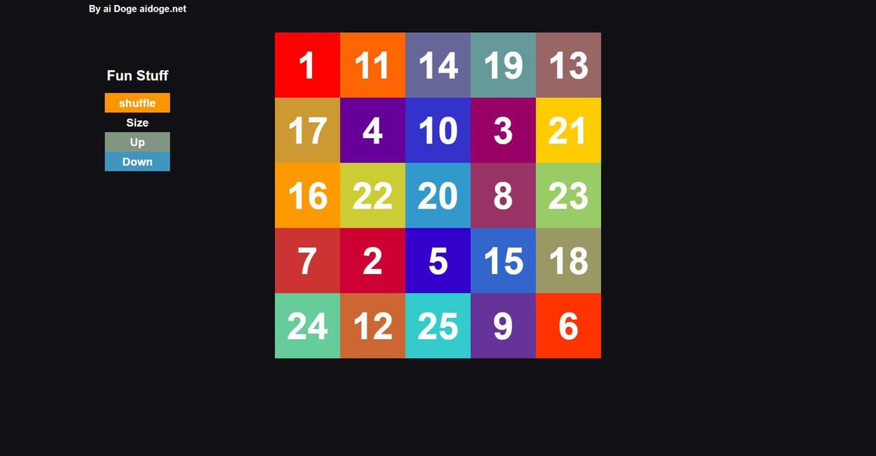 Loopover.js screenshot 2