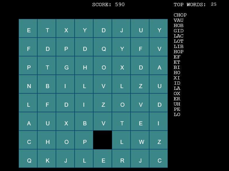 8Letters screenshot 2