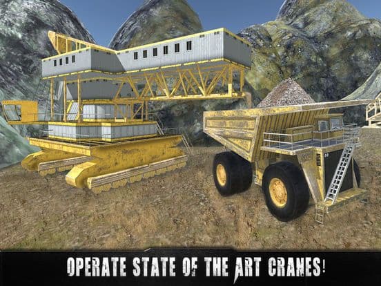 Diamond Mine excavator 3D: Construction Quarry Haul Truck Driver screenshot 5