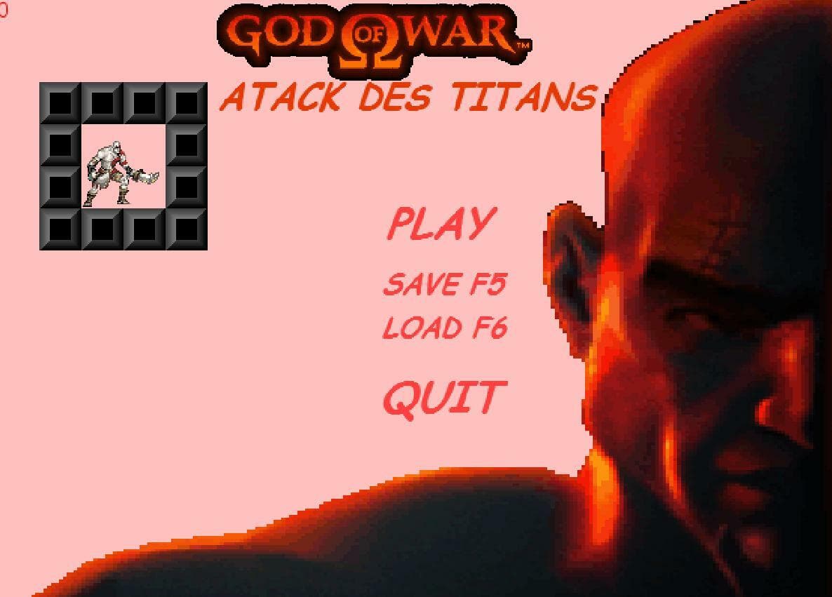 god of war attack des titan