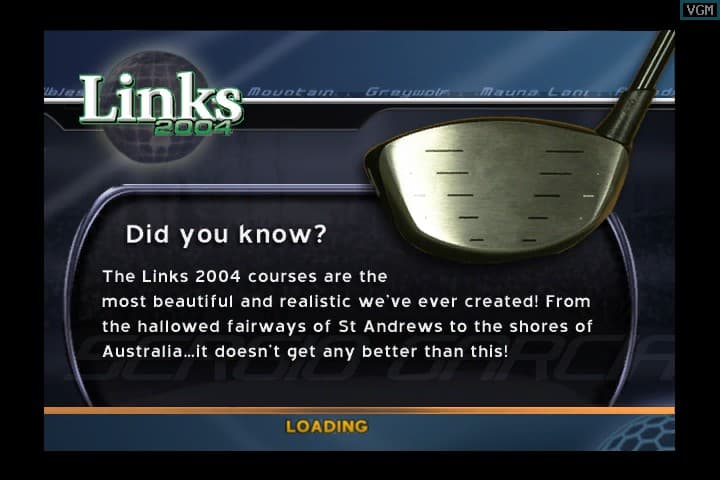 Links 2004 screenshot 2