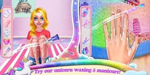 Unicorn Makeover Artist: World Travel screenshot 4
