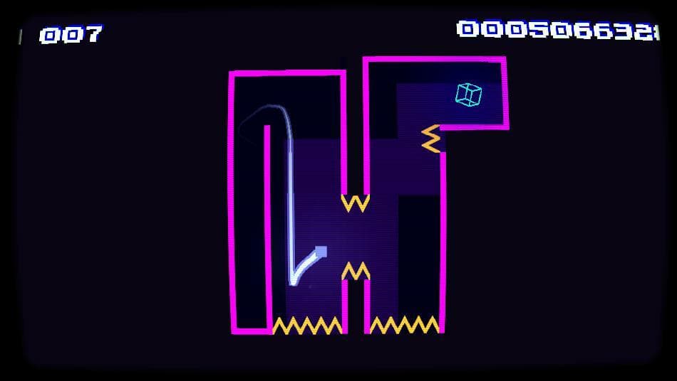 Super Neon Platformer - Ultrastorm screenshot 2