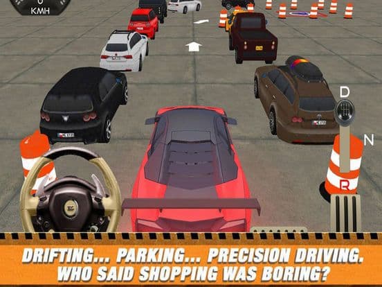 Futuristic City Car Parking Ga screenshot 2