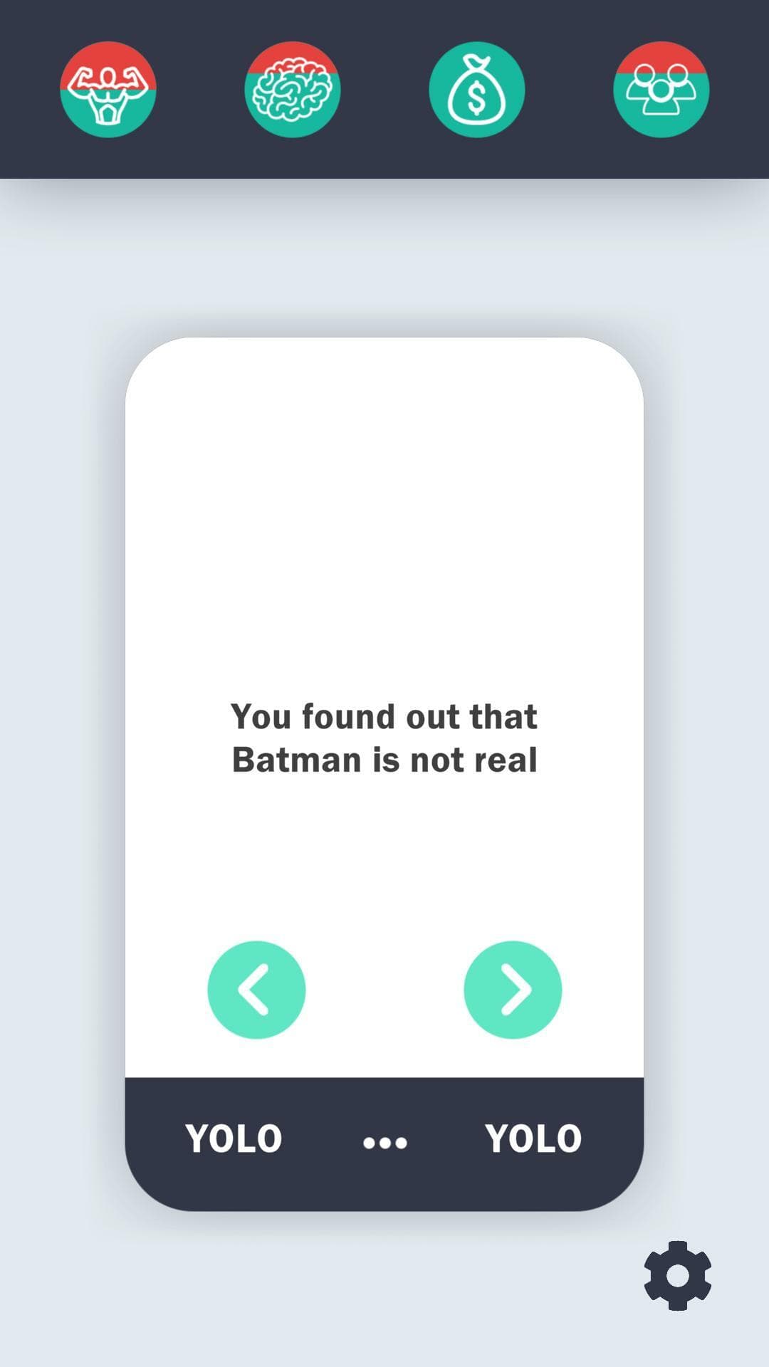 You Only Swipe Once screenshot 2