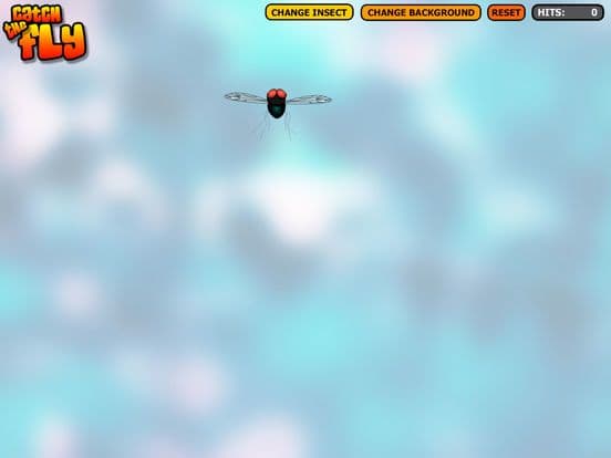 Catch the Fly Cat Game screenshot 3