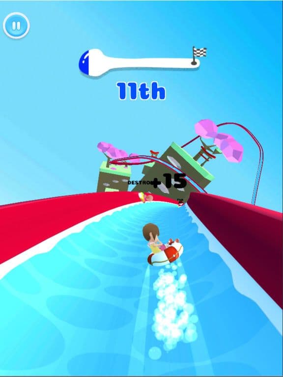Aquapark.io Anime Race 3d screenshot 3