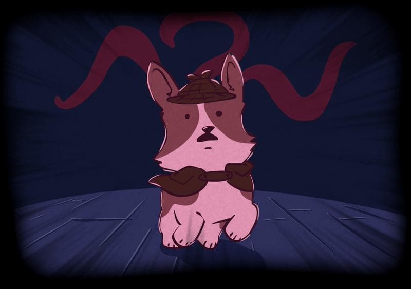 Detective Corgi and the Mysterious Mansion