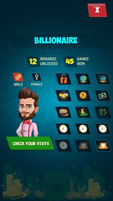 BOS: Billionaire Simulator