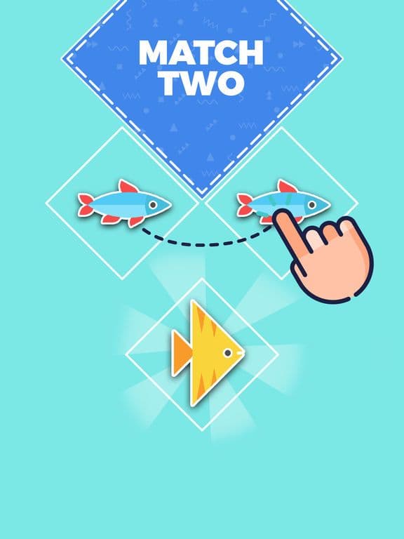 Go Merge Fish! Terrarium Game screenshot 2